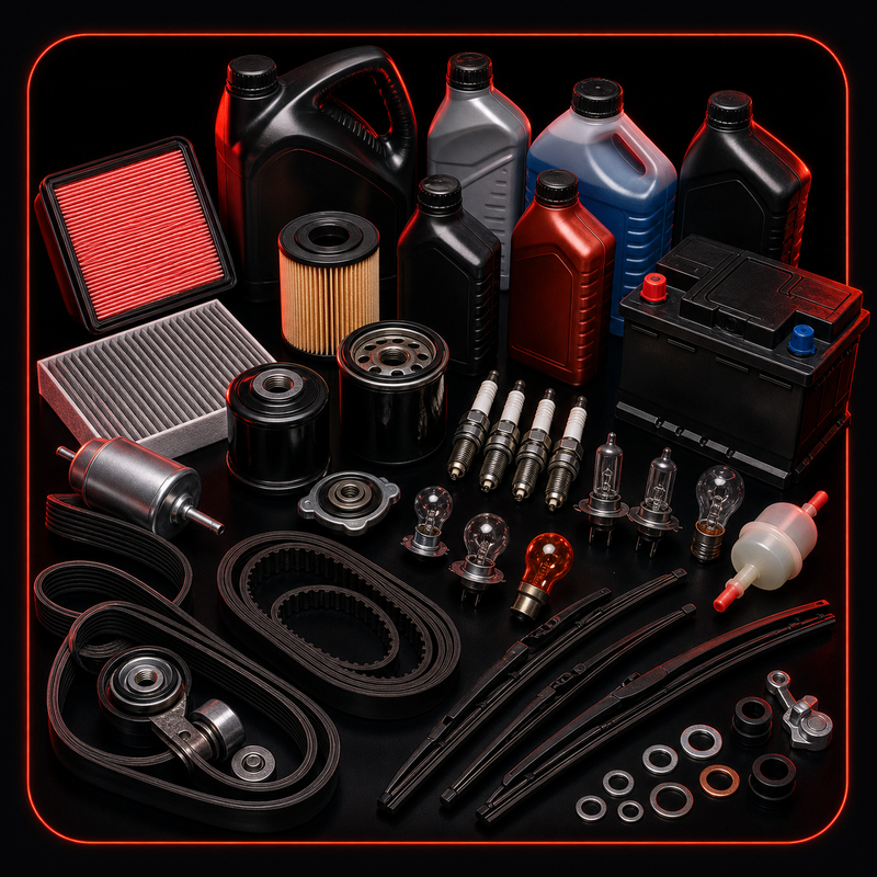 Service Parts & Fluids