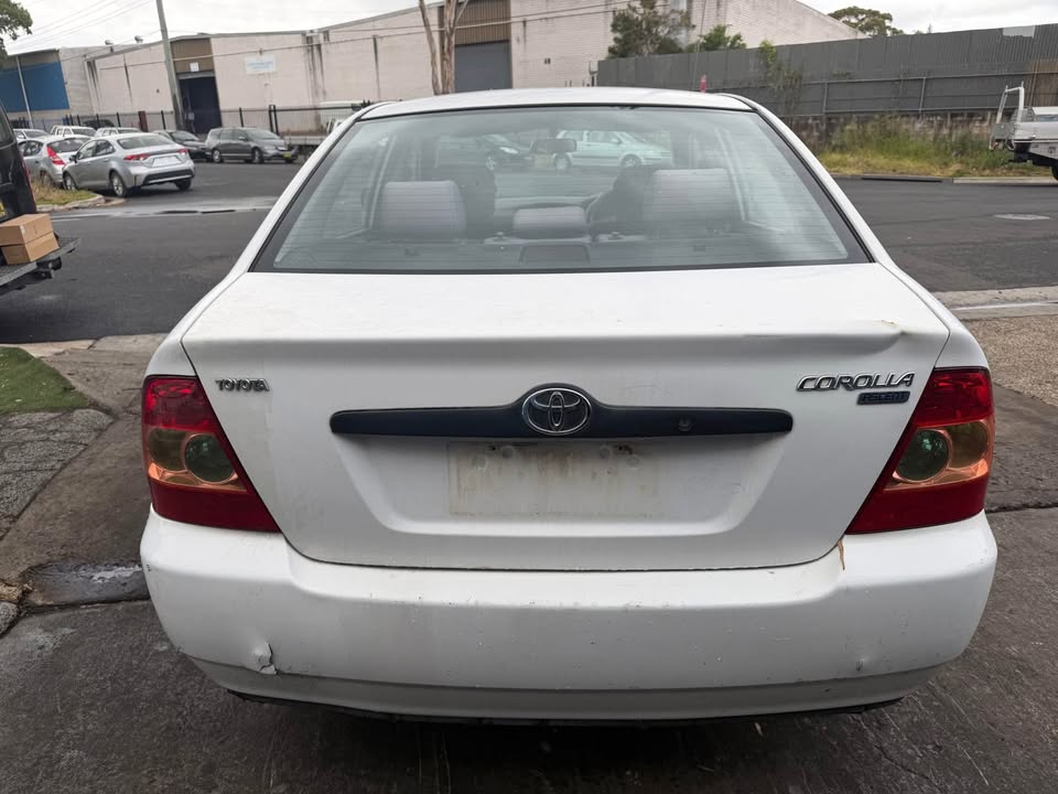 Toyota Corolla 2006 ZZE122R Sedan 1ZZ-FE Manual Parts – Now Dismantling