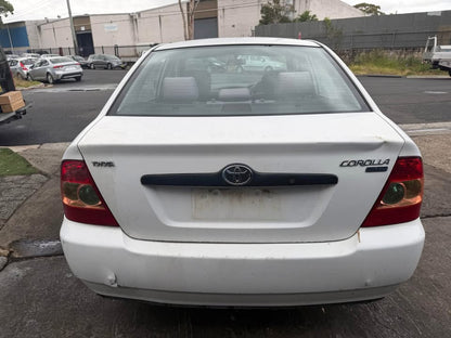 Toyota Corolla 2006 ZZE122R Sedan 1ZZ-FE Manual Parts – Now Dismantling